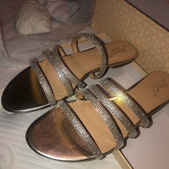 Badgley Mischka Jewel Flats - Picture 1 of 5